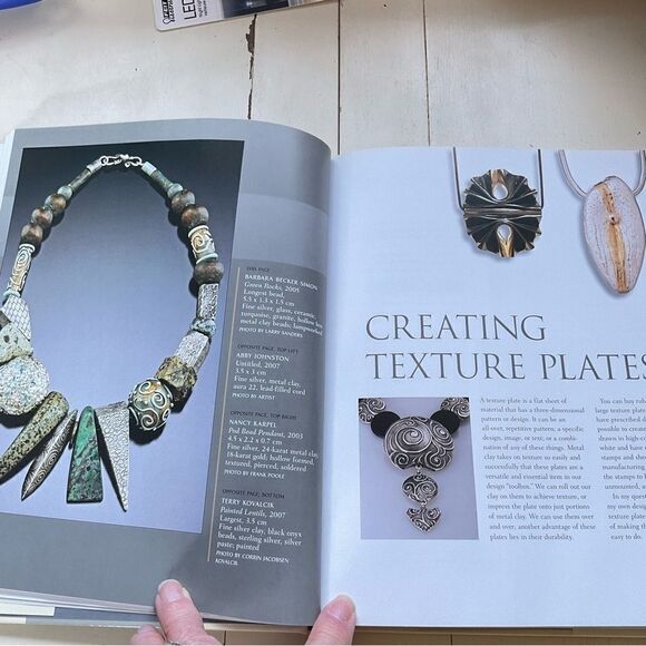 Metal Clay Beads Book By Barbara Becker Simon - Picture 13 of 16